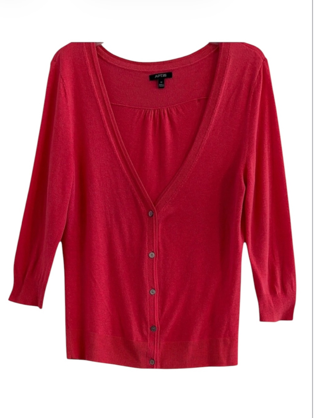 Apt. 9 Women's Bold Red Cardigan